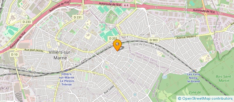 localisation de l'entreprise MONSIEUR MEHDI KALEM à VILLIERS-SUR-MARNE