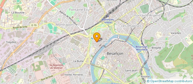 localisation de l'entreprise MONSIEUR MEHDI KARIMI  BESANCON