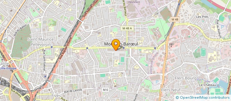 localisation de l'entreprise MONSIEUR MEHDI KARROUK à MONS-EN-BARŒUL