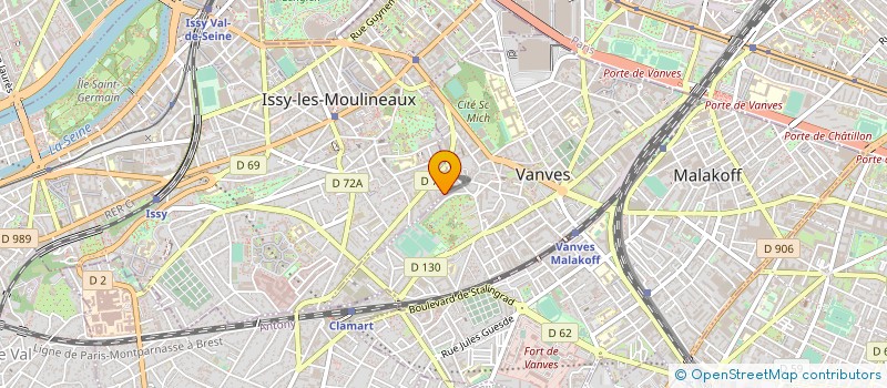 localisation de l'entreprise MONSIEUR MEHDI KASSIM à ISSY-LES-MOULINEAUX