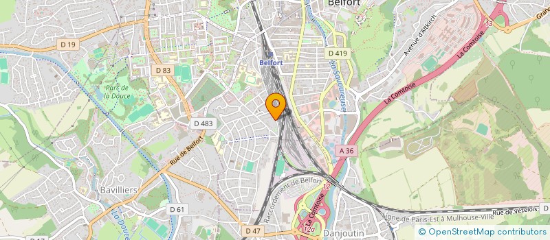 localisation de l'entreprise MONSIEUR MEHDI KASSIMI à BELFORT