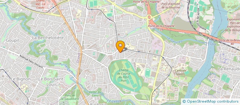 localisation de l'entreprise MONSIEUR MEHDI KEBAILI à NANTES