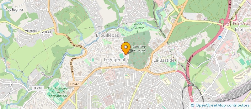 localisation de l'entreprise MONSIEUR MEHDI KECIR à LIMOGES