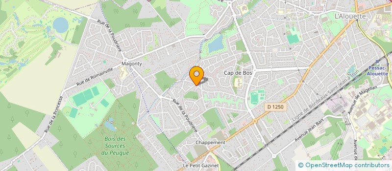 localisation de l'entreprise MONSIEUR MEHDI KEDDAD  MERIGNAC