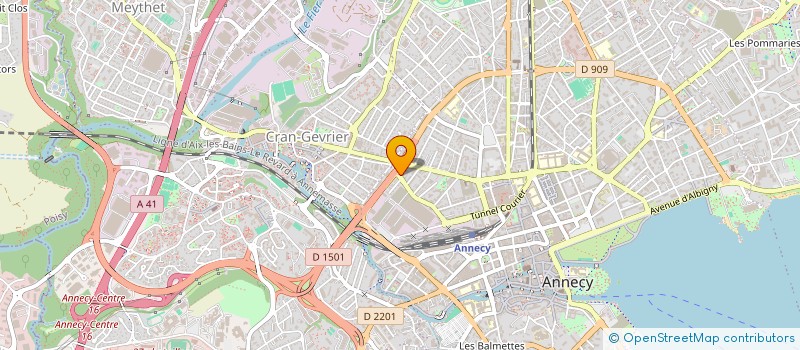 localisation de l'entreprise MONSIEUR MEHDI KEHAL  ANNECY