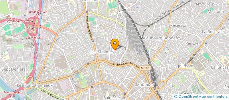 localisation de l'entreprise MONSIEUR MEHDI KELOUILI à TOULOUSE