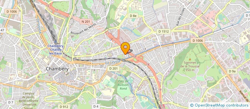 localisation de l'entreprise MONSIEUR MEHDI KERICHE à CHAMBERY