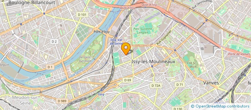 localisation de l'entreprise MONSIEUR MEHDI KHAJEHKAZEROUNI à ISSY-LES-MOULINEAUX