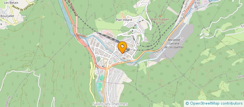 localisation de l'entreprise MONSIEUR MEHDI KHALDOUNE  MOUTIERS