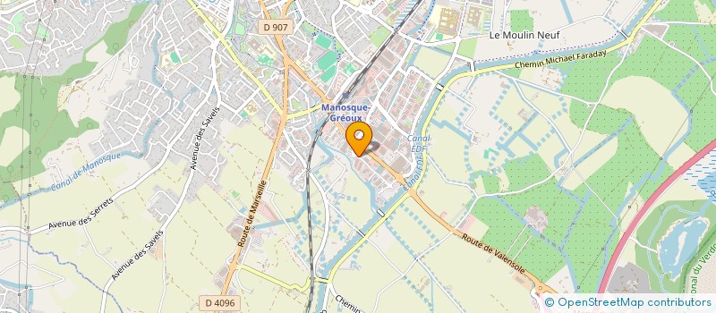 localisation de l'entreprise MONSIEUR MEHDI KHALFA à MANOSQUE