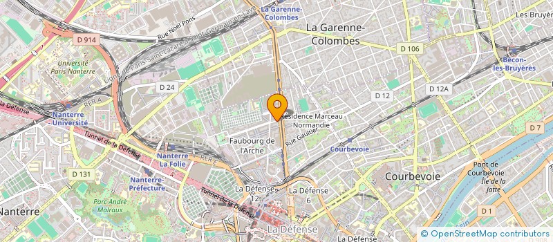 localisation de l'entreprise MONSIEUR MEHDI KHALFAT à COURBEVOIE