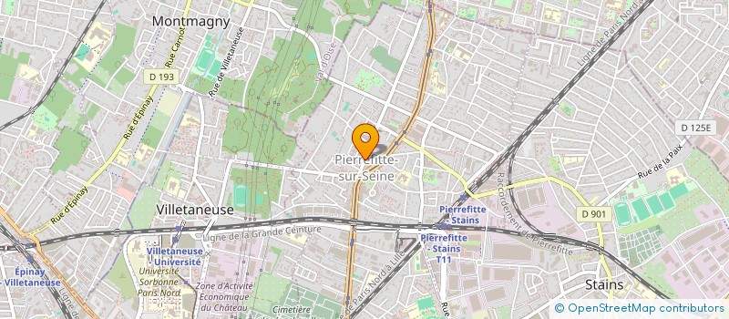 localisation de l'entreprise MONSIEUR MEHDI KHALFI à PIERREFITTE-SUR-SEINE