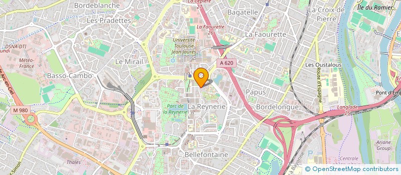localisation de l'entreprise MONSIEUR MEHDI KHAMALLAH à TOULOUSE