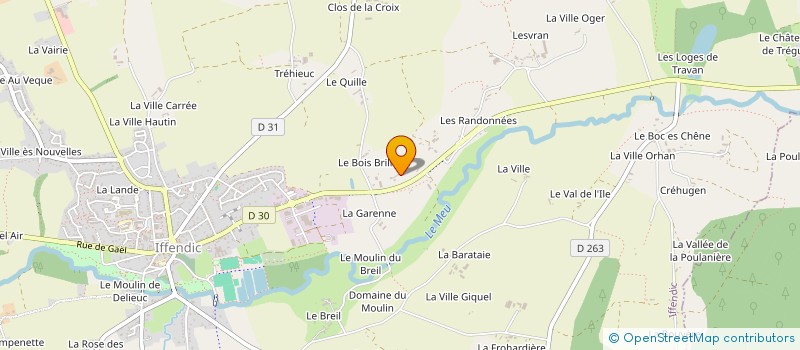 localisation de l'entreprise MONSIEUR MEHDI KRAIMIA  IFFENDIC