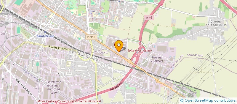 localisation de l'entreprise MONSIEUR MEHDI LAGHA  SAINT-PRIEST