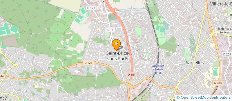 localisation de l'entreprise MONSIEUR MEHDI LAHCEN  ST BRICE SOUS FORET