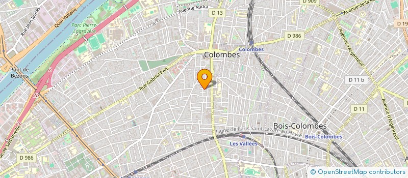 localisation de l'entreprise MONSIEUR MEHDI LAHLOU à COLOMBES