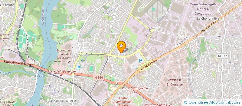 localisation de l'entreprise MONSIEUR MEHDI LAIDOUDI  NANTES