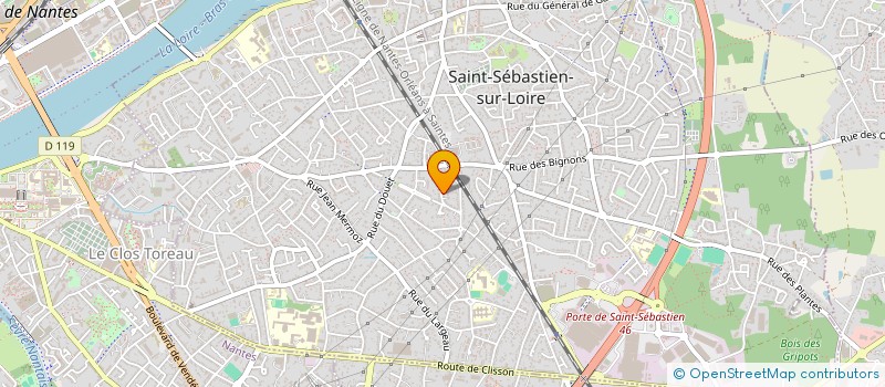 localisation de l'entreprise MONSIEUR MEHDI LAKHSSASSI à SAINT-SEBASTIEN-SUR-LOIRE