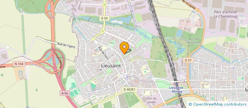 localisation de l'entreprise MONSIEUR MEHDI LALOUANI  LIEUSAINT