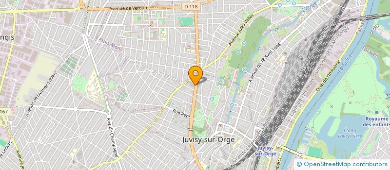 localisation de l'entreprise MONSIEUR MEHDI LAMARI  JUVISY-SUR-ORGE