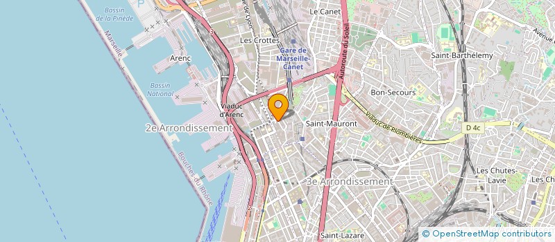 localisation de l'entreprise MONSIEUR MEHDI LAMDARHRI à MARSEILLE