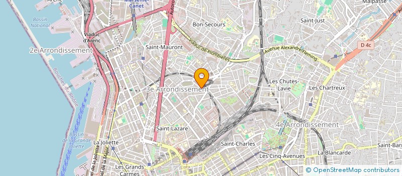 localisation de l'entreprise MONSIEUR MEHDI LANANE à MARSEILLE