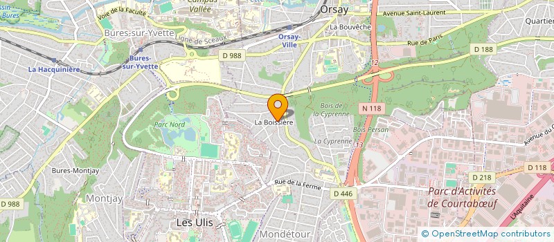 localisation de l'entreprise MONSIEUR MEHDI LATIRI à ORSAY