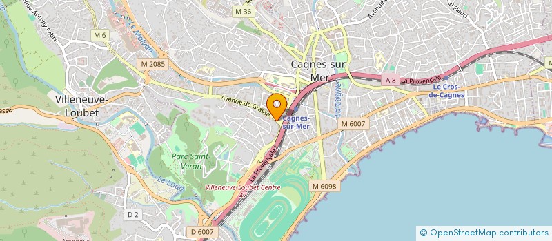 localisation de l'entreprise MONSIEUR MEHDI LATIT à CAGNES-SUR-MER