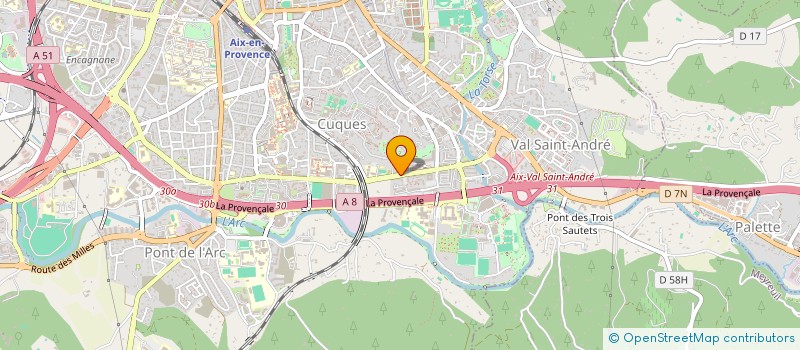 localisation de l'entreprise MONSIEUR MEHDI LATRECHE-BOUTELDJA à AIX-EN-PROVENCE