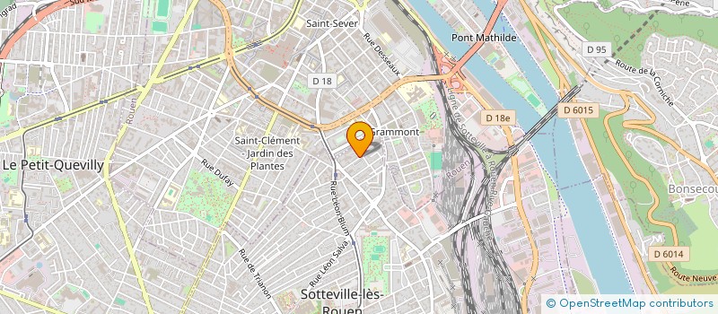 localisation de l'entreprise MONSIEUR MEHDI LE PLANQUAIS à SOTTEVILLE-LES-ROUEN