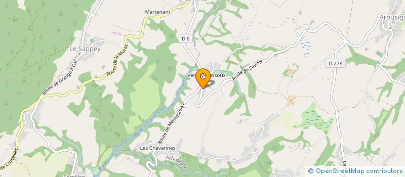 localisation de l'entreprise MONSIEUR MEHDI LECLAIR  ARBUSIGNY