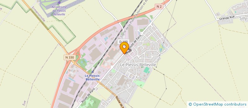 localisation de l'entreprise MONSIEUR MEHDI LEMTAI  LE PLESSIS-BELLEVILLE