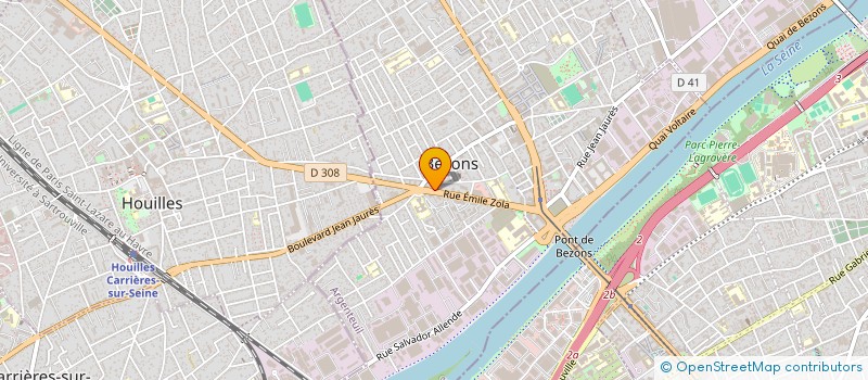 localisation de l'entreprise MONSIEUR MEHDI LEZEHAR à BEZONS