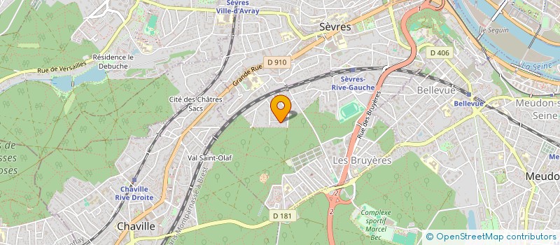 localisation de l'entreprise MONSIEUR MEHDI LHIBA à SEVRES