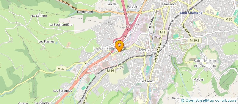 localisation de l'entreprise MONSIEUR MEHDI LIANI  SAINT-CHAMOND