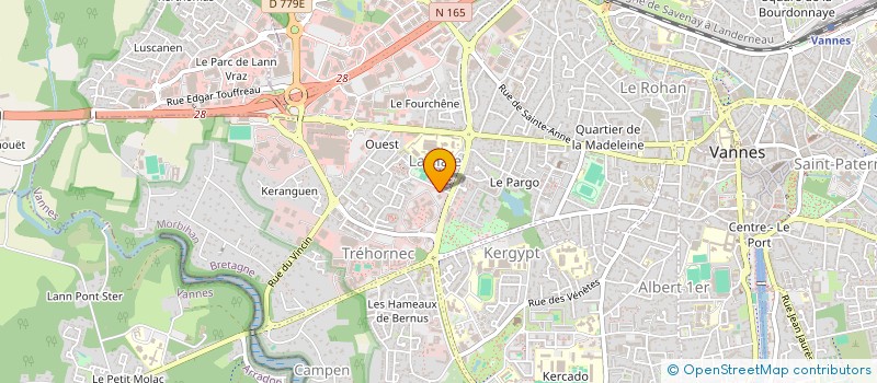 localisation de l'entreprise MONSIEUR MEHDI LIMAM à VANNES