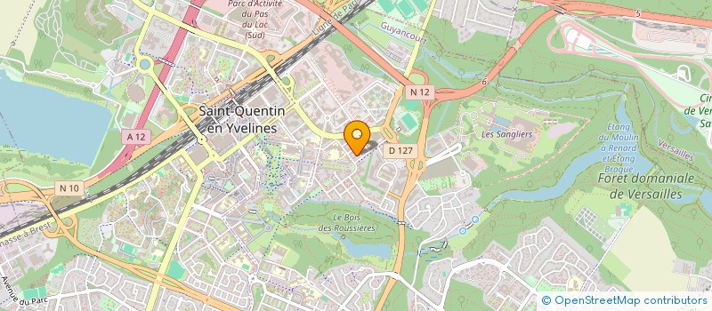 localisation de l'entreprise MONSIEUR MEHDI LOUKIL  GUYANCOURT