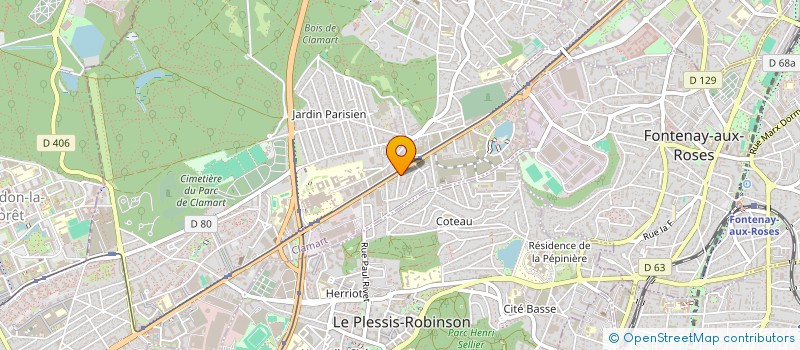 localisation de l'entreprise MONSIEUR MEHDI LYOUBI à CLAMART