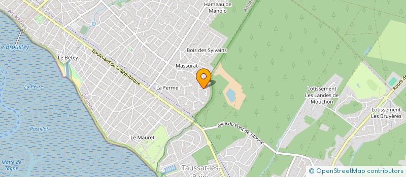 localisation de l'entreprise MONSIEUR MEHDI M'HIAOUI  ANDERNOS-LES-BAINS