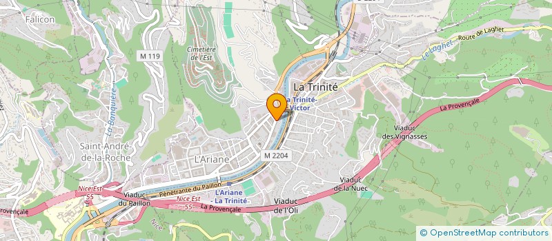 localisation de l'entreprise MONSIEUR MEHDI MAAMAR à NICE