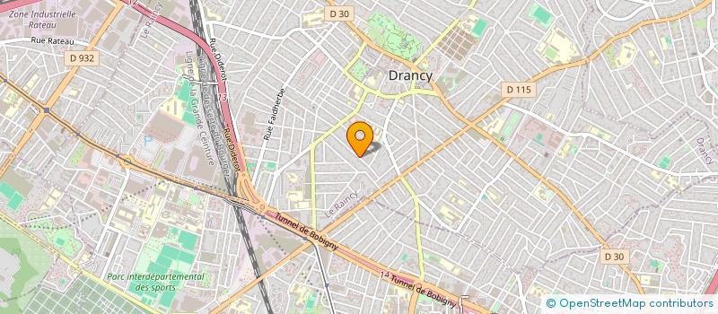 localisation de l'entreprise MONSIEUR MEHDI MADI à DRANCY