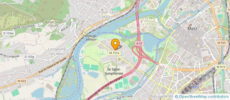 localisation de l'entreprise MONSIEUR MEHDI MAGHZOUZ  LONGEVILLE-LES-METZ