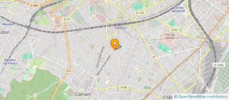 localisation de l'entreprise MONSIEUR MEHDI MALEKNIA à CLAMART