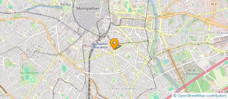 localisation de l'entreprise MONSIEUR MEHDI MAMMAD à MONTPELLIER
