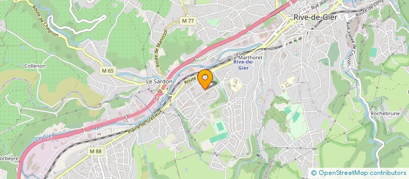 localisation de l'entreprise MONSIEUR MEHDI MANESRI à RIVE-DE-GIER