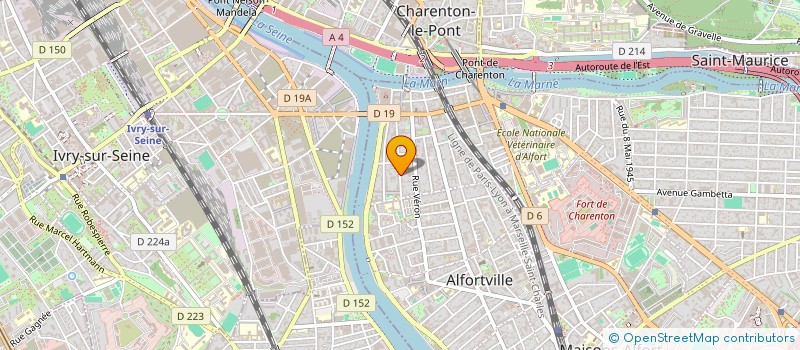 localisation de l'entreprise MONSIEUR MEHDI MANSOUR  ALFORTVILLE