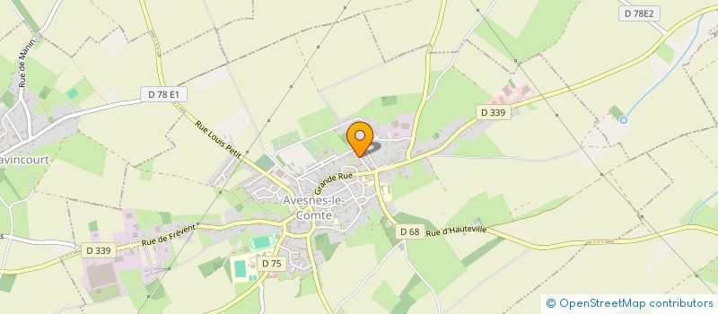 localisation de l'entreprise MONSIEUR MEHDI MANSOURI  AVESNES-LE-COMTE