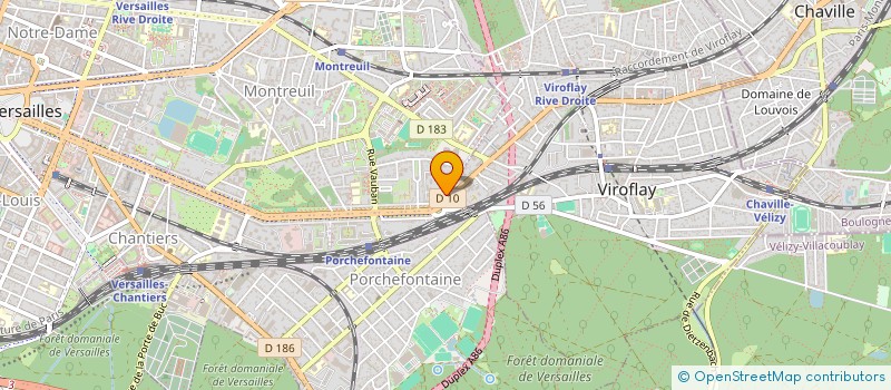 localisation de l'entreprise MONSIEUR MEHDI MARIN à VERSAILLES