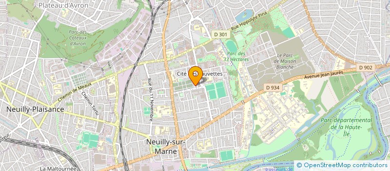 localisation de l'entreprise MONSIEUR MEHDI MARZOUKI  NEUILLY-SUR-MARNE